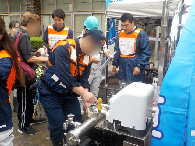 上田市防災訓練